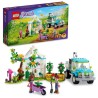 LEGO 41707 Friends Le Camion Planteur d'Arbres, Jouet de Construction Jardin et Voiture avec Figurines, Set Enfants +6 ans