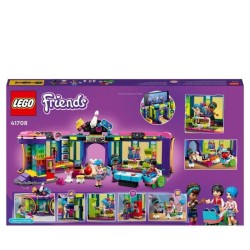 LEGO Friends 41708 La Salle d'Arcade Roller Disco, Jouet, Mini-poupées, Enfants de 7 Ans