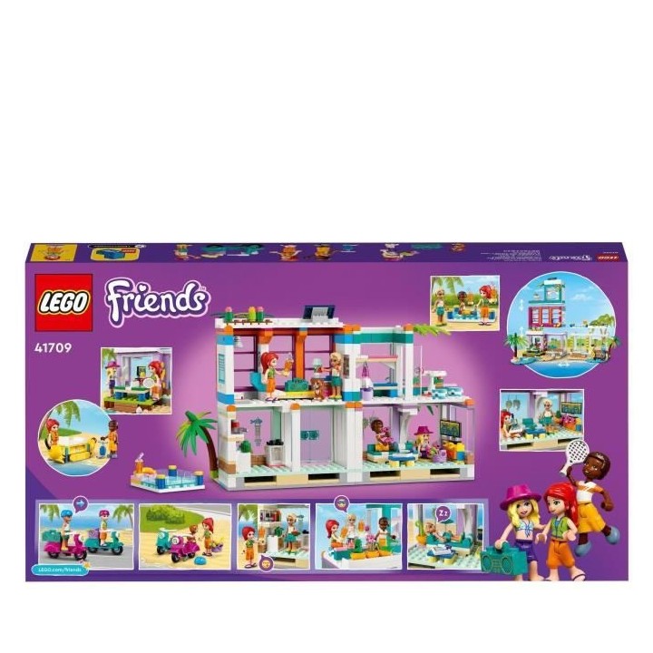 LEGO 41709 Friends La Maison De Vacances Sur La Plage Été 2022, Avec