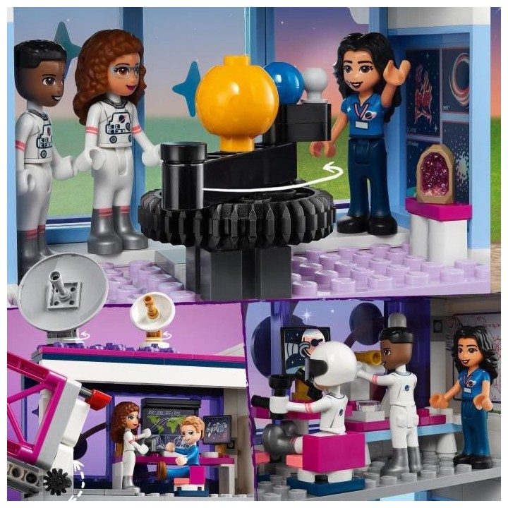 LEGO 41713 Friends L'Académie de l'Espace d'Olivia, Jouet Éducatif s