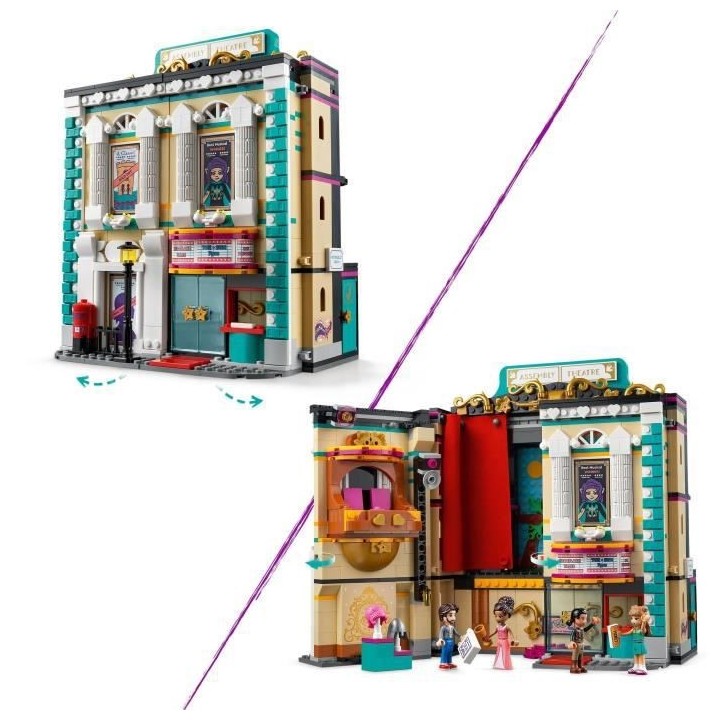 LEGO Friends 41714 L'École de Théâtre d'Andréa, Jeu Créatif, Fill