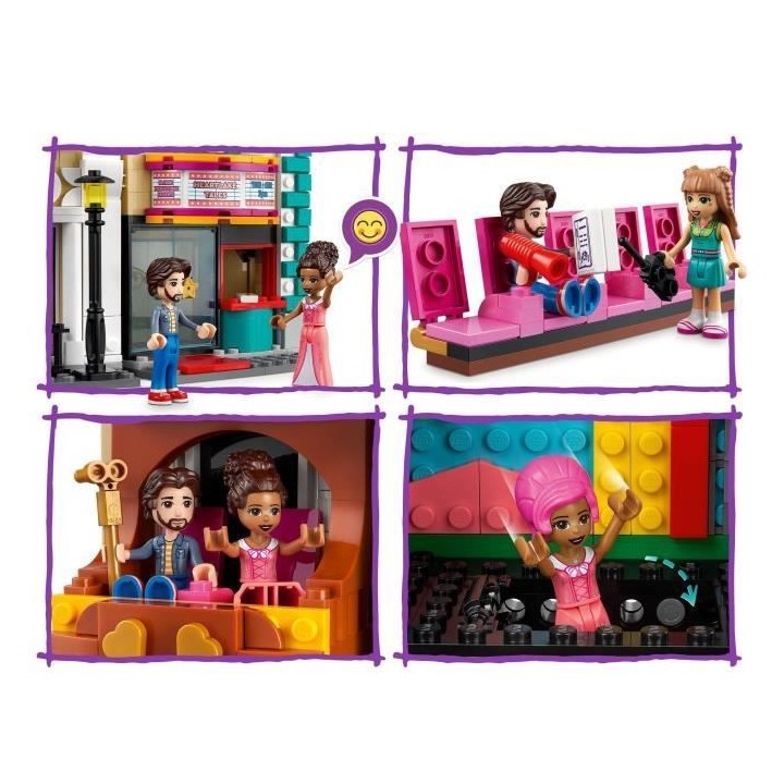 LEGO Friends 41714 L'École de Théâtre d'Andréa, Jeu Créatif, Fill