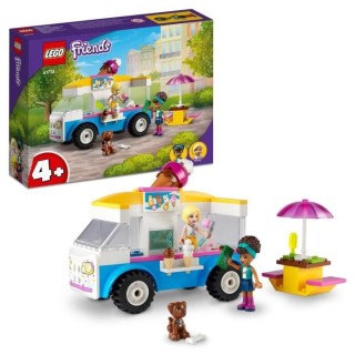 LEGO 41715 Friends Le Camion de Glaces, Jouet a Construire avec Figuri