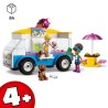 LEGO 41715 Friends Le Camion de Glaces, Jouet a Construire avec Figurines Chien, Véhicule et Mini-Poupées Dash et Andrea, des