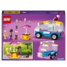 LEGO 41715 Friends Le Camion de Glaces, Jouet a Construire avec Figurines Chien, Véhicule et Mini-Poupées Dash et Andrea, des