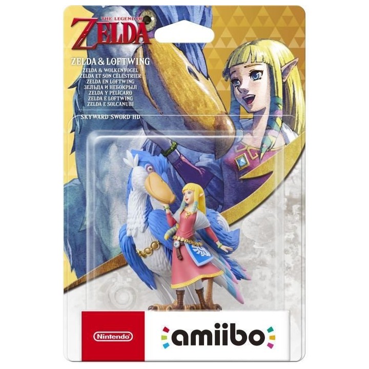 Figurine Amiibo : Zelda et son Célestrier - The Legend of Zelda: Skyw