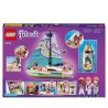 LEGO Friends 41716 L'Aventure en Mer de Stéphanie, Jouet de Bateau avec Mini-Poupées