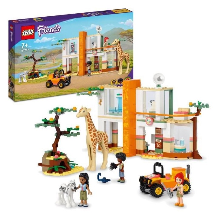 LEGO Friends 41717 Le Centre de Sauvetage de la Faune de Mia, avec Fig