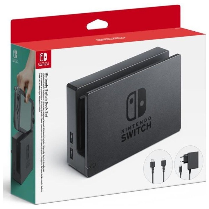 Ensemble station d'accueil Nintendo Switch