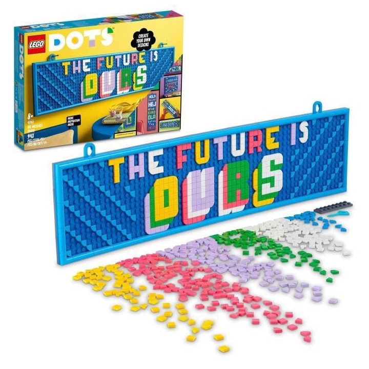 LEGO 41952 DOTS Le Grand Tableau a Message Personnalisable, Tableau d'