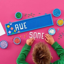 LEGO 41952 DOTS Le Grand Tableau a Message Personnalisable, Tableau d'Affichage, Activité Créative pour Enfant