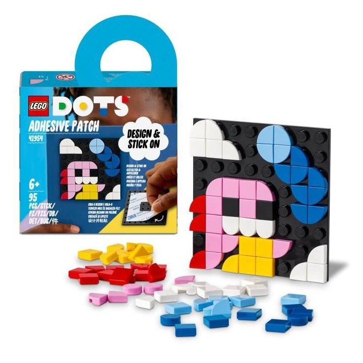 LEGO 41954 DOTS Décoration Adhésive, Activité Manuelle de Loisir Cr