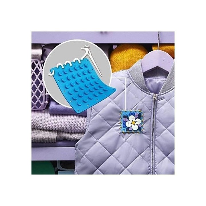 LEGO 41955 DOTS Plaque a Coudre, Loisir Manuelle DIY, Badge Personnali
