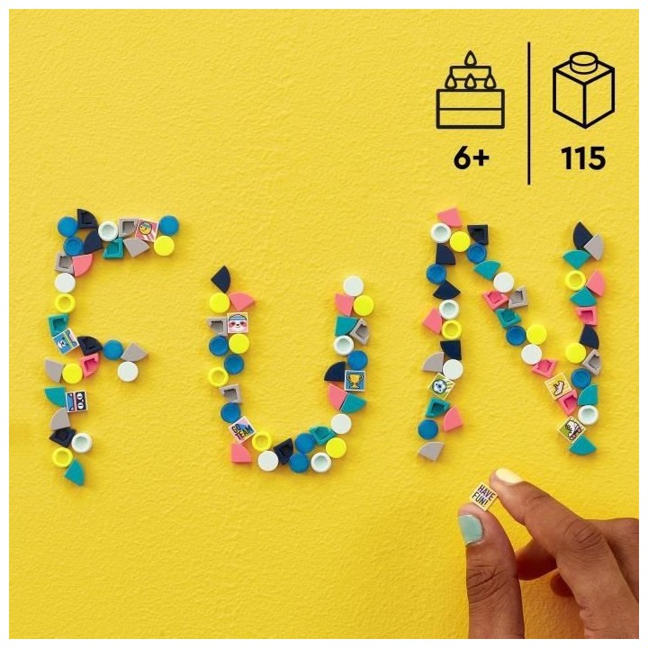 LEGO 41958 DOTS Tuiles de Décoration DOTS - Série 7, Sac, Combinaiso