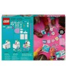 LEGO 41962 DOTS Le Kit Créatif Familial Licorne, Activité Manuelle 5-en-1, Tableau a Lettres, Vide-Poche, Cadeau