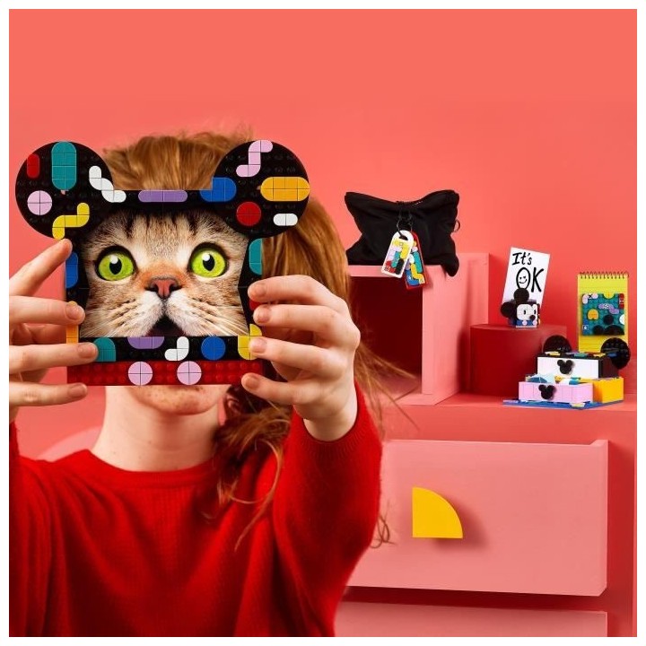 LEGO DOTS 41964 Boîte Créative La Rentrée Mickey Mouse et Minnie Mo