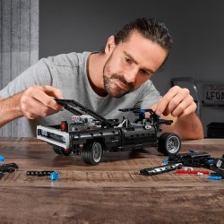 LEGO Technic 42111 La Dodge Charger de Dom, Maquette Voiture de Course a Construire Fast and Furious, Idée Cadeau