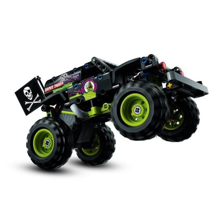 LEGO Technic 42118 Monster Jam Grave Digger, Jouet Truck, Buggy, Casca