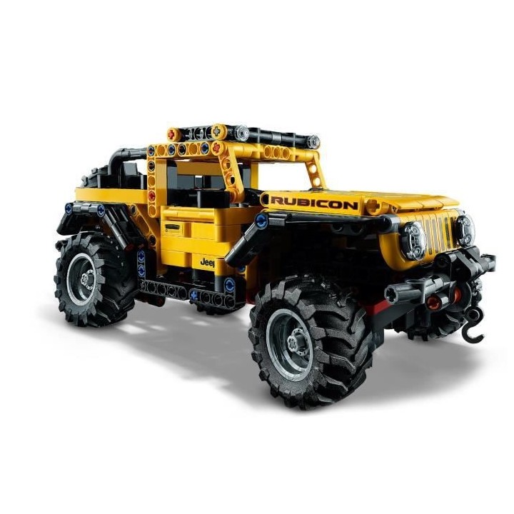 LEGO Technic 42122 Jeep Wrangler Rubicon Modele de collection de 4x4,