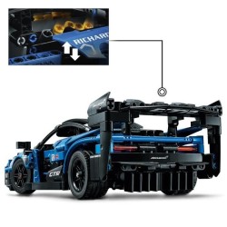 LEGO Technic 42123 McLaren Senna GTR, Maquette de Voiture a Construire, Construction Voiture de Sport, Jouet Voiture de Course