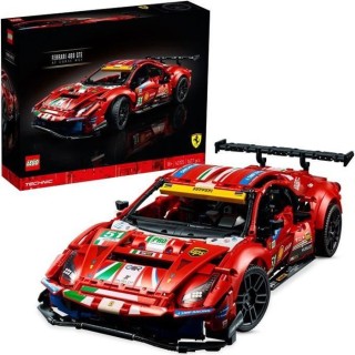 LEGO Technic 42125 Ferrari 488 GTE “AF Corse 51”, Construction, Vo