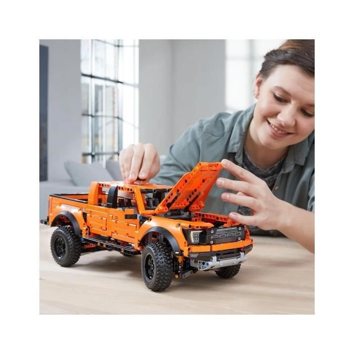 LEGO 42126 Technic Kit Ford F-150 Raptor, Maquette de Voiture a Constr