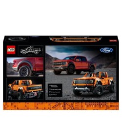 LEGO 42126 Technic Kit Ford F-150 Raptor, Maquette de Voiture a Construire, Cadeau pour Adulte, Modélisme Voiture