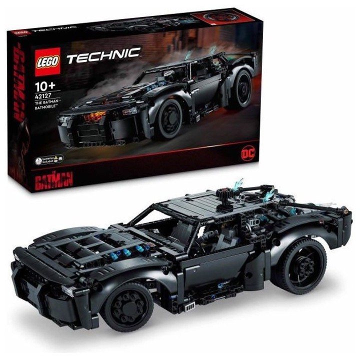 LEGO Technic 42127 La Batmobile de Batman, Jouet Batmobile, Voiture Ba