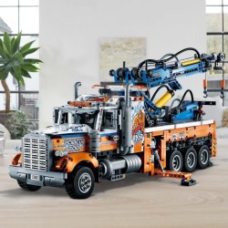 LEGO 42128 Technic Le Camion de Remorquage Lourd Camion Jouet avec Grue, Jouet de Construction pour Enfants