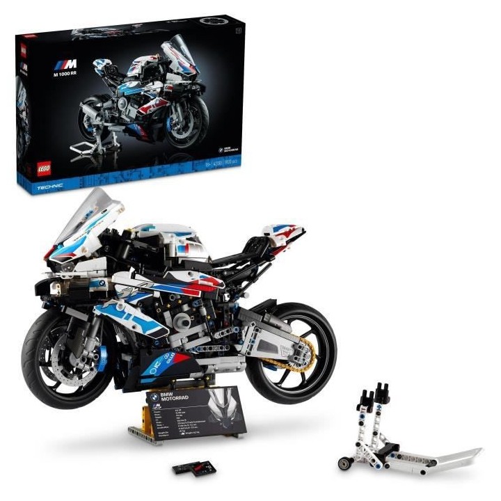 LEGO Technic 42130 BMW M 1000 RR, Construction Moto BMW, Maquette Moto