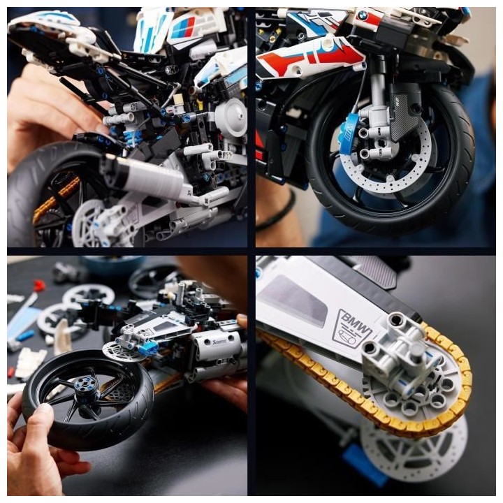 LEGO Technic 42130 BMW M 1000 RR, Construction Moto BMW, Maquette Moto