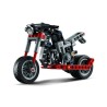 LEGO 42132 La Moto, Maquette a Construire 2 en 1, Jouet de Construction, Idée de Cadeau pour Enfants des 7 Ans