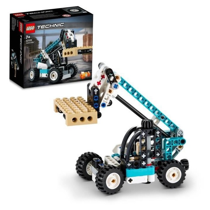 LEGO 42133 Technic Le Chariot Élévateur, Modele de Remorquage, Ensem