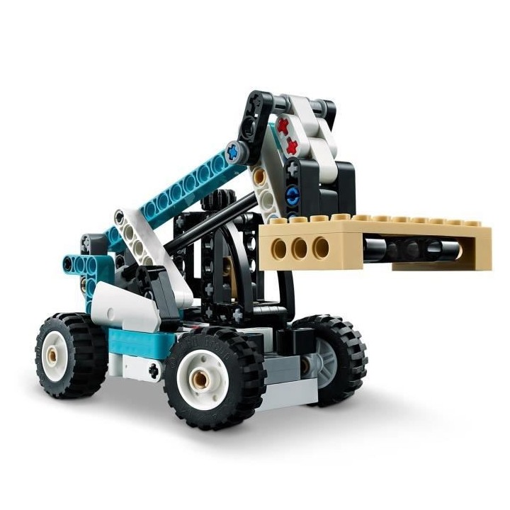LEGO 42133 Technic Le Chariot Élévateur, Modele de Remorquage, Ensem