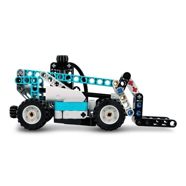 LEGO 42133 Technic Le Chariot Élévateur, Modele de Remorquage, Ensem
