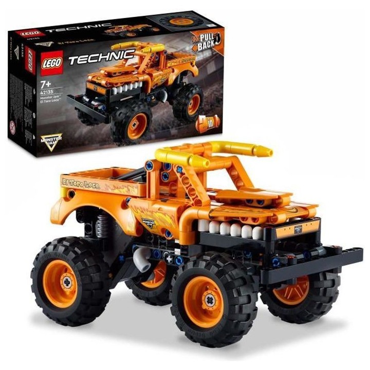LEGO 42135 Technic Monter Jam El Toro Loco Voiture Jouet pour Enfants