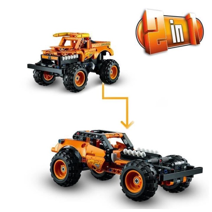 LEGO 42135 Technic Monter Jam El Toro Loco Voiture Jouet pour Enfants