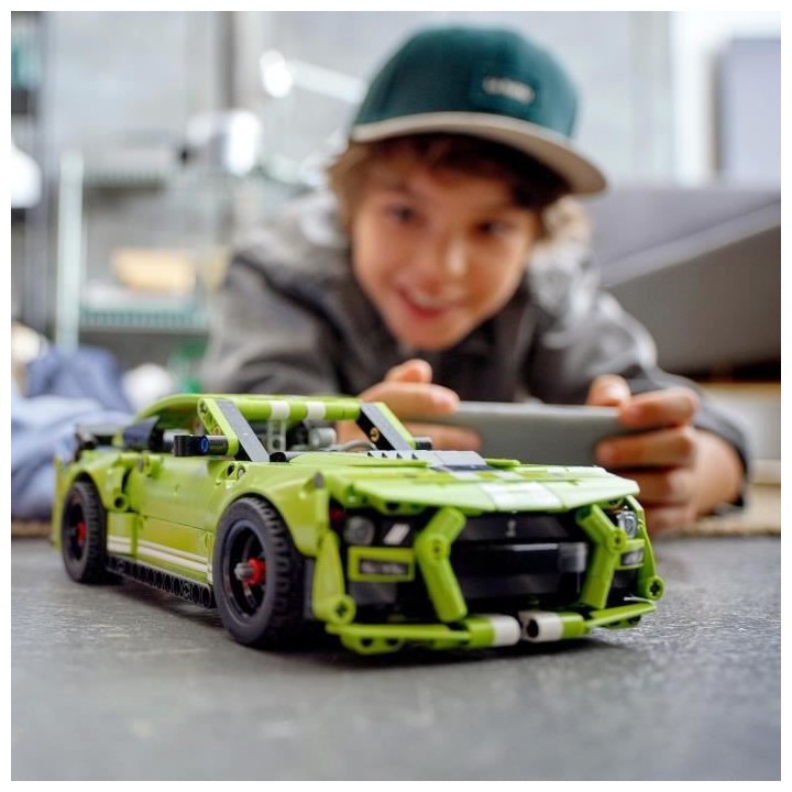LEGO 42138 Technic La Ford Mustang Shelby GT500, Maquette de Voiture d