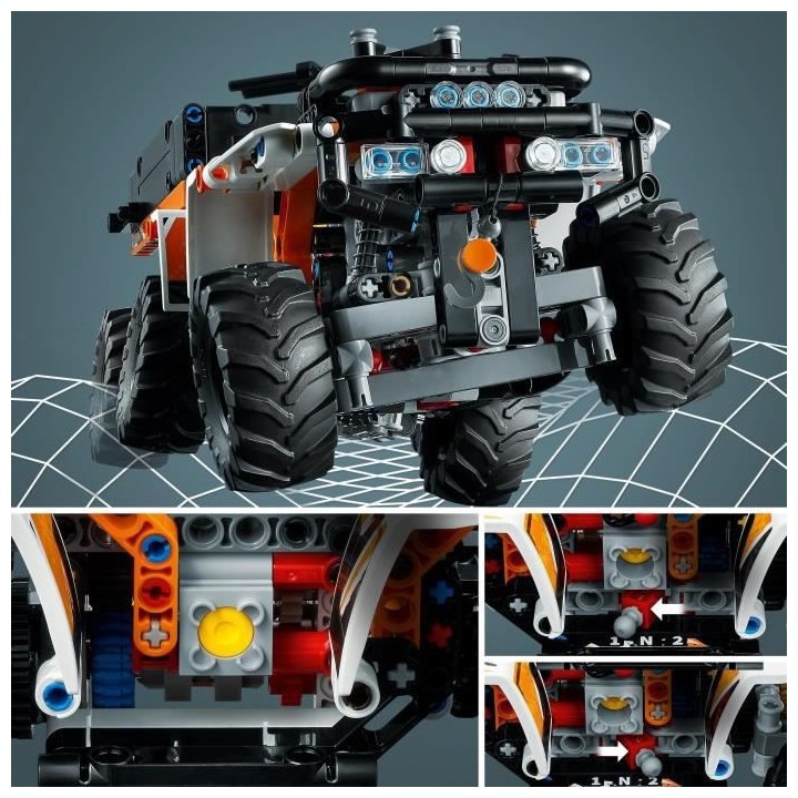 LEGO 42139 Technic Le Véhicule Tout-Terrain, Modele Réduit de Camion