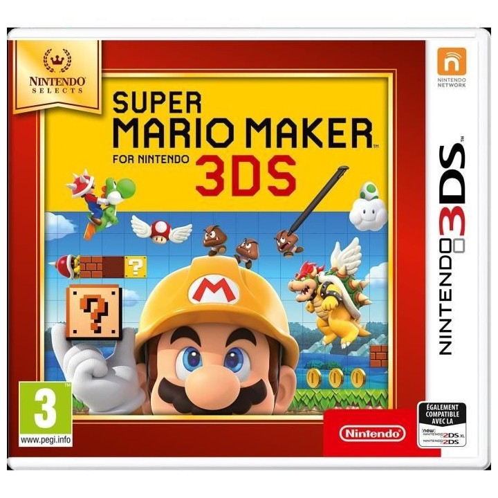 Super Mario Maker 3DS Jeu Nintendo Selects