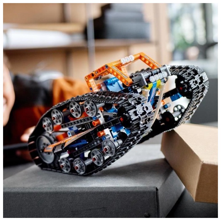 LEGO 42140 Technic Le Véhicule Transformable Télécommandé, Jouet V