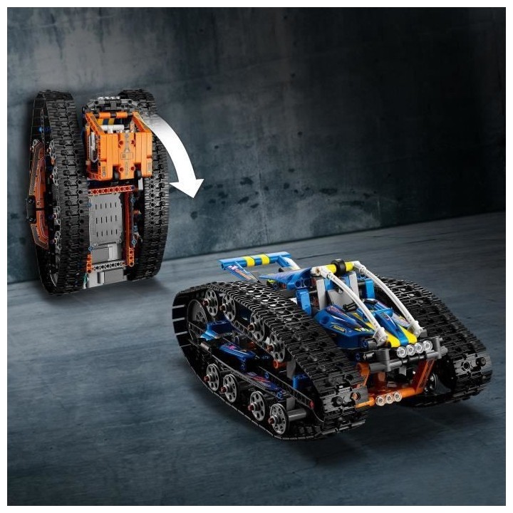LEGO 42140 Technic Le Véhicule Transformable Télécommandé, Jouet V
