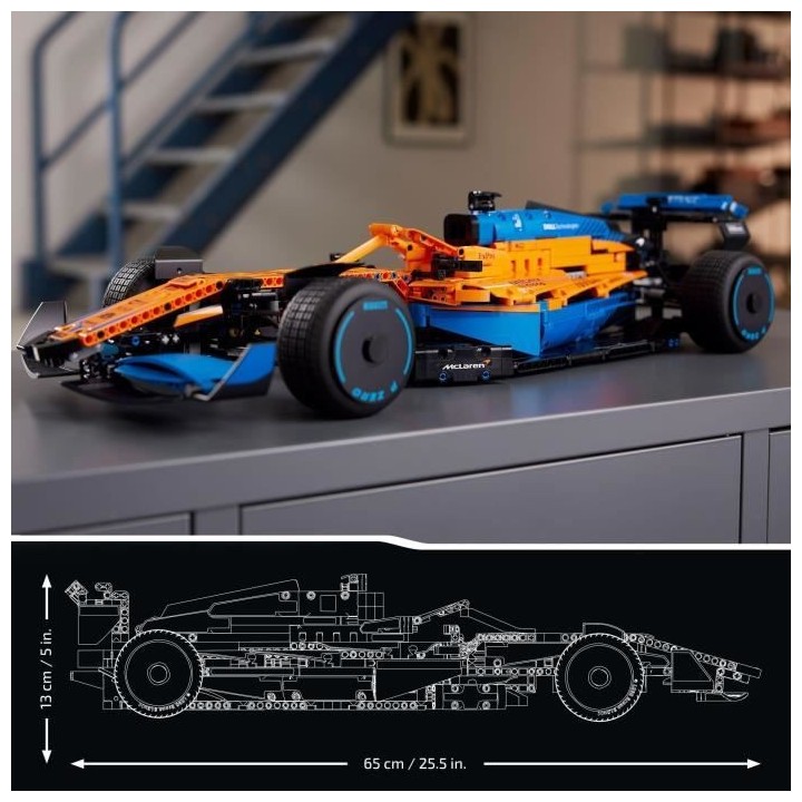 LEGO 42141 Technic La Voiture De Course McLaren Formula 1 2022, Modele