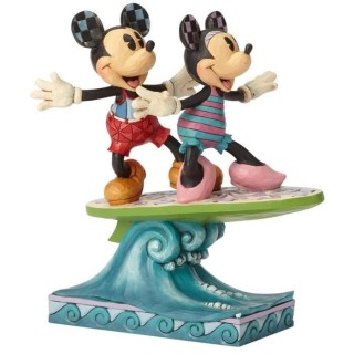 Figurine Disney - ENESCO - Minnie et Mickey Surf