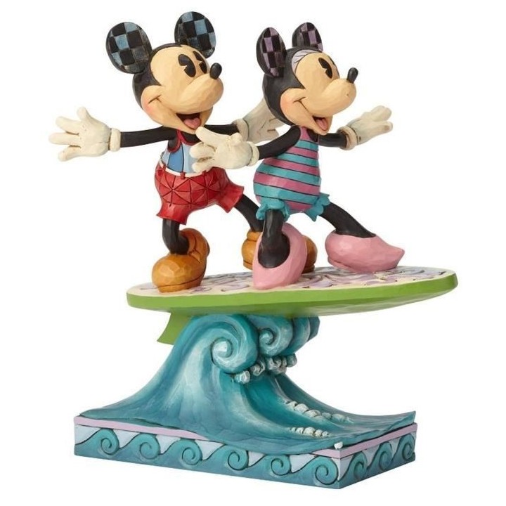 Figurine Disney - ENESCO - Minnie et Mickey Surf