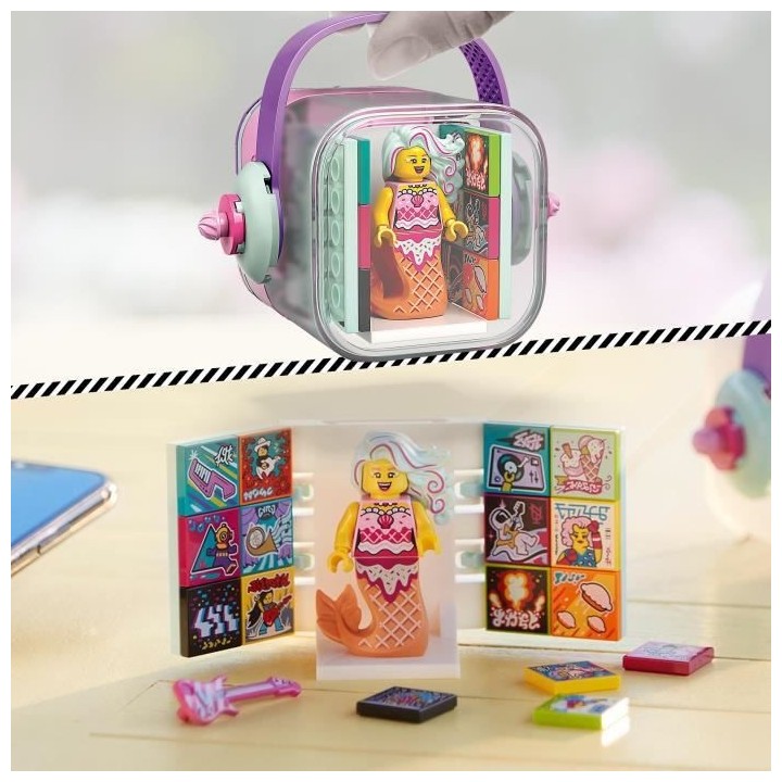 LEGO 43102 VIDIYO™ Candy Mermaid BeatBox Créateur de Clip Vidéo Mu