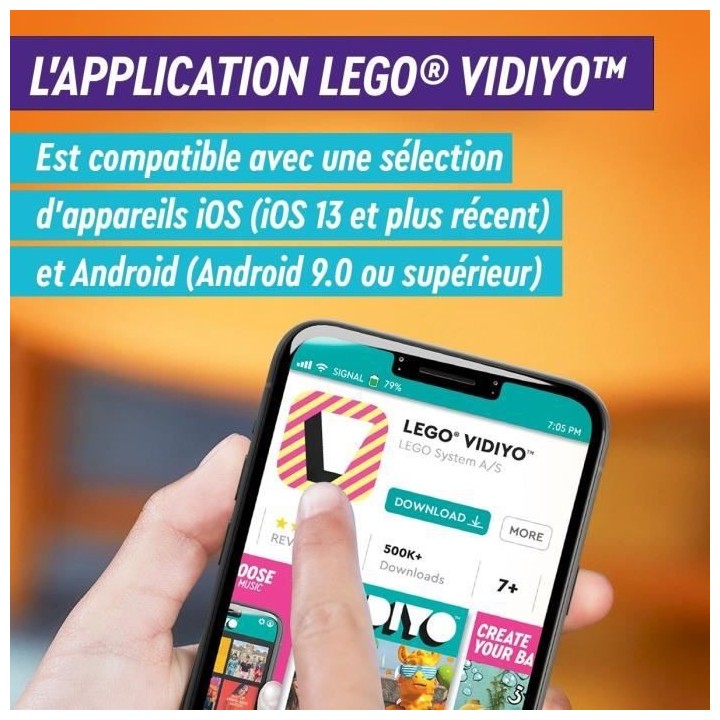 LEGO 43102 VIDIYO™ Candy Mermaid BeatBox Créateur de Clip Vidéo Mu