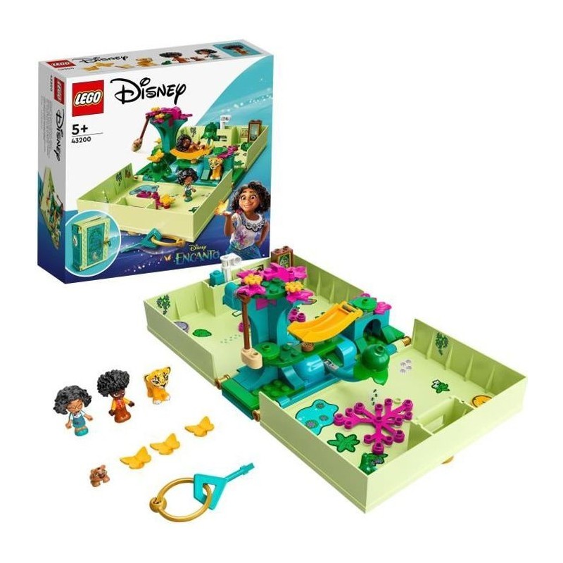 LEGO 43200 Disney Princess La Porte Magique d'Antonio, Cabane Pour Enfants Des 5 Ans Du Film Encanto, Jouet De Construction