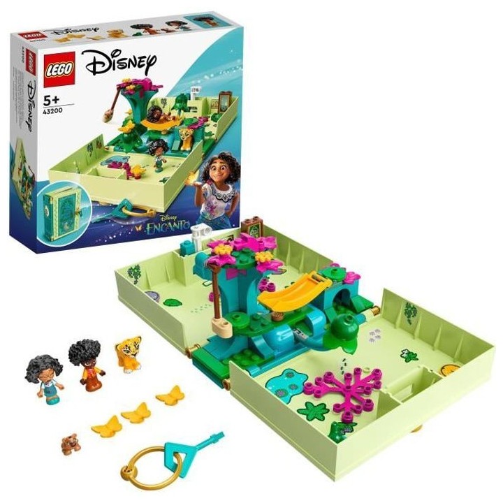 LEGO 43200 Disney Princess La Porte Magique d'Antonio, Cabane Pour Enf