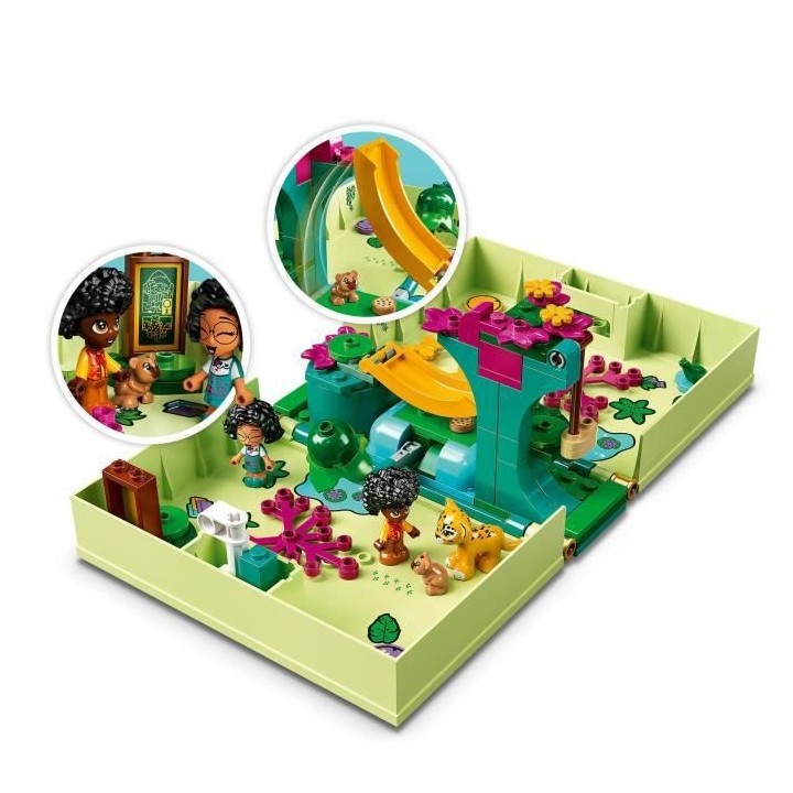 LEGO 43200 Disney Princess La Porte Magique d'Antonio, Cabane Pour Enf